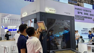 Bosch Manufacturing Solutions | CIBF 2026: BMG & IPG Photonics jointly presented the latest InFly Battery Laser Welding solution