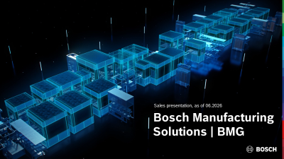 BMG Bosch Manufacturing Solutions Sales Presentation short englisch