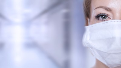 Mund Nasen Schutz Masken Produktionslinie