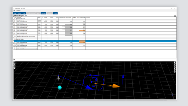 Integrated Dispensing – Dispensing process without in-depth knowledge of CNC code